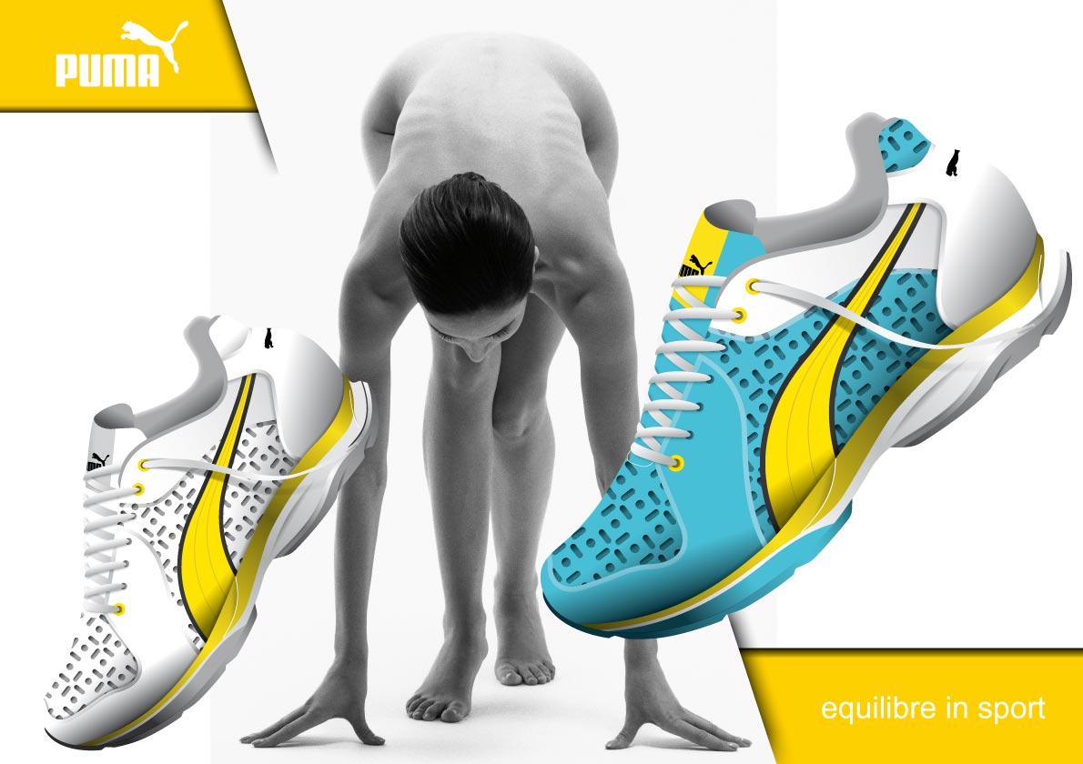 Puma running equilibre
